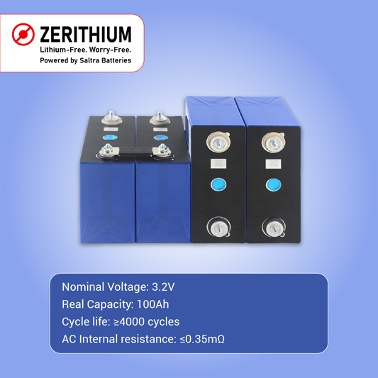 Prismatic Sodium-Ion Battery Cell – 3.0V 100Ah