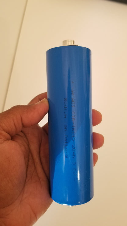 46145 Sodium-Ion Battery Cell – 3.0V 20Ah Cylindrical