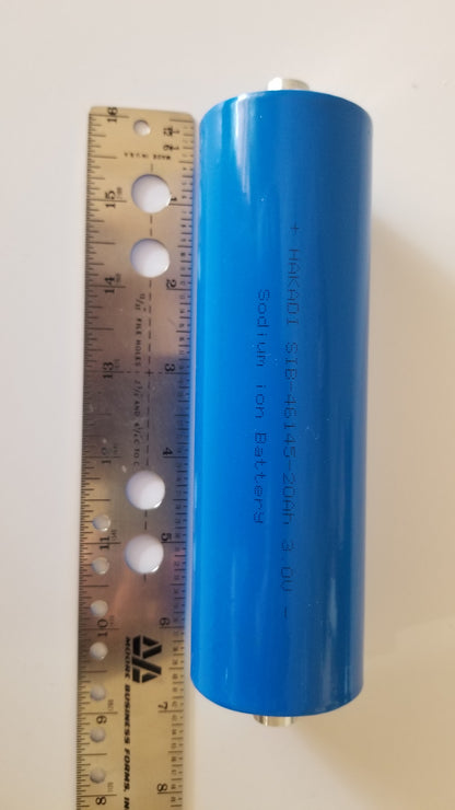 46145 Sodium-Ion Battery Cell – 3.0V 20Ah Cylindrical