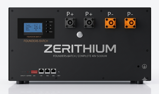 ZERITHIUM SIB-48 — Complete 48V Sodium-Ion  Home Battery Pack