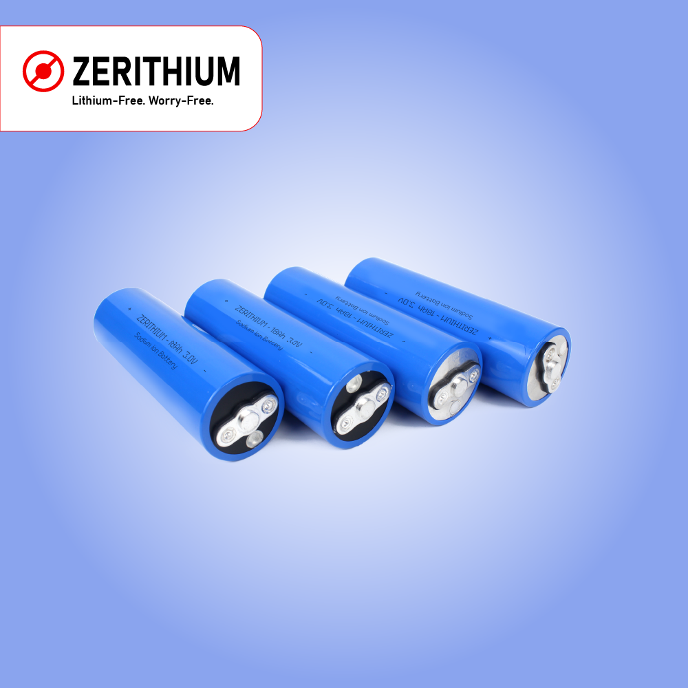 46145 Sodium-Ion Battery Cell – 3.0V 18Ah Cylindrical