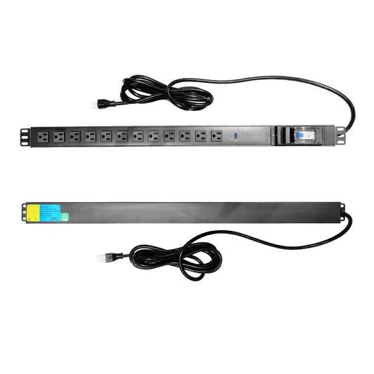 GridFrame™ 12-Outlet MCB PDU (UL1077 Breaker, 15A, 125V)