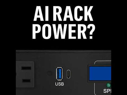 GridFrame™ 12-Outlet ETL-Listed PDU (UL 962A, 15A, 125V)